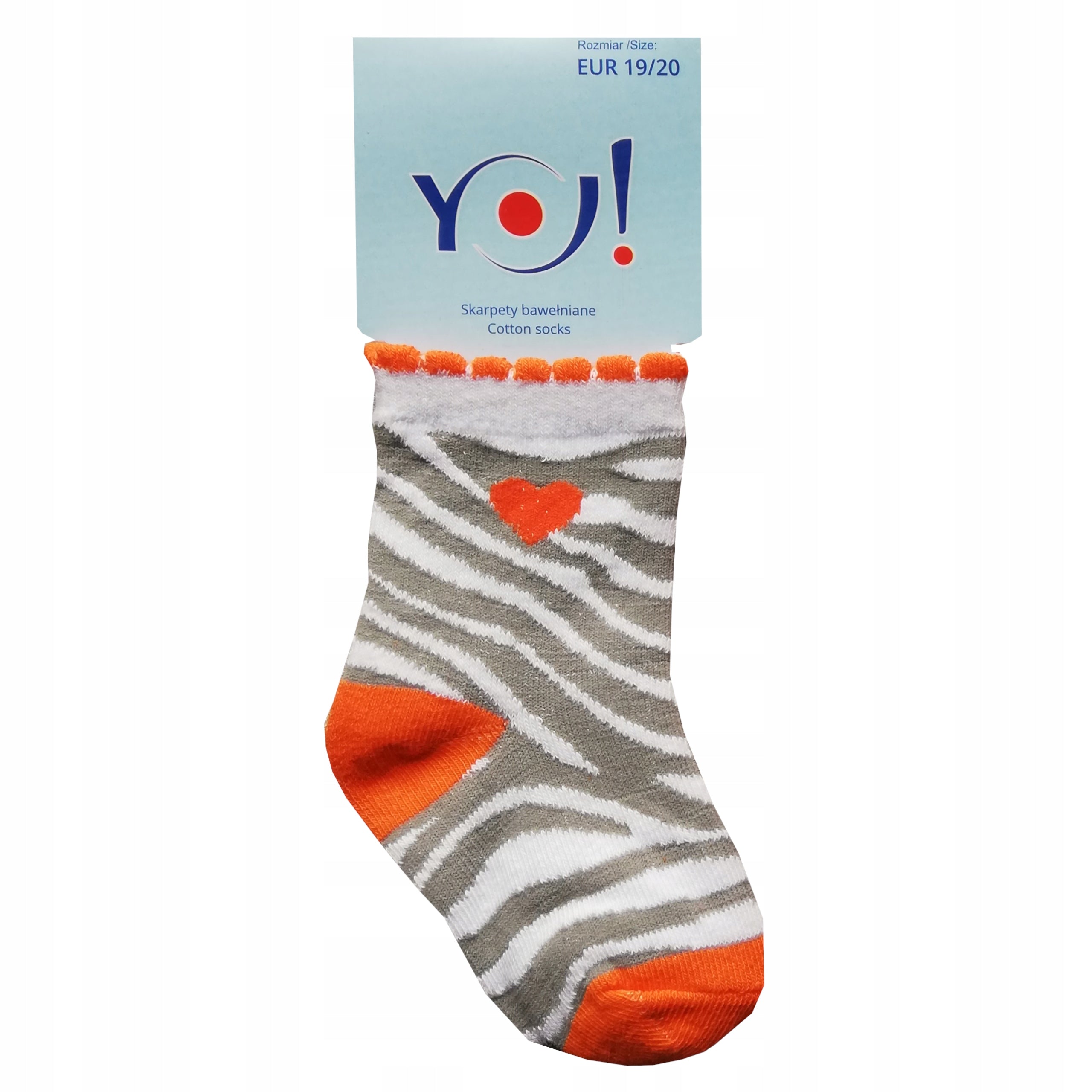 Skarpetki dziewczęce bawełniane 3Pak YO!