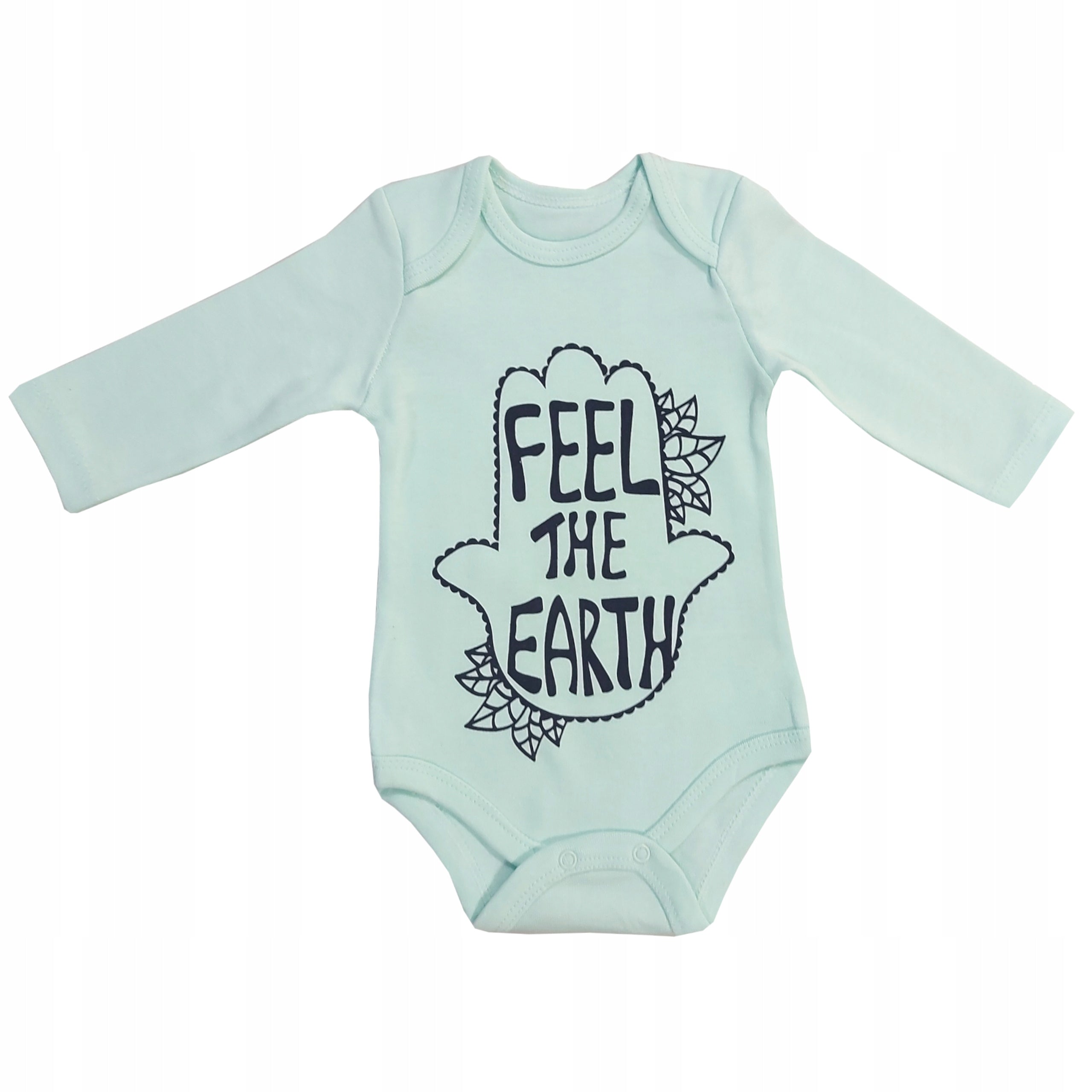 Body niemowlęce długi rękaw bawełna