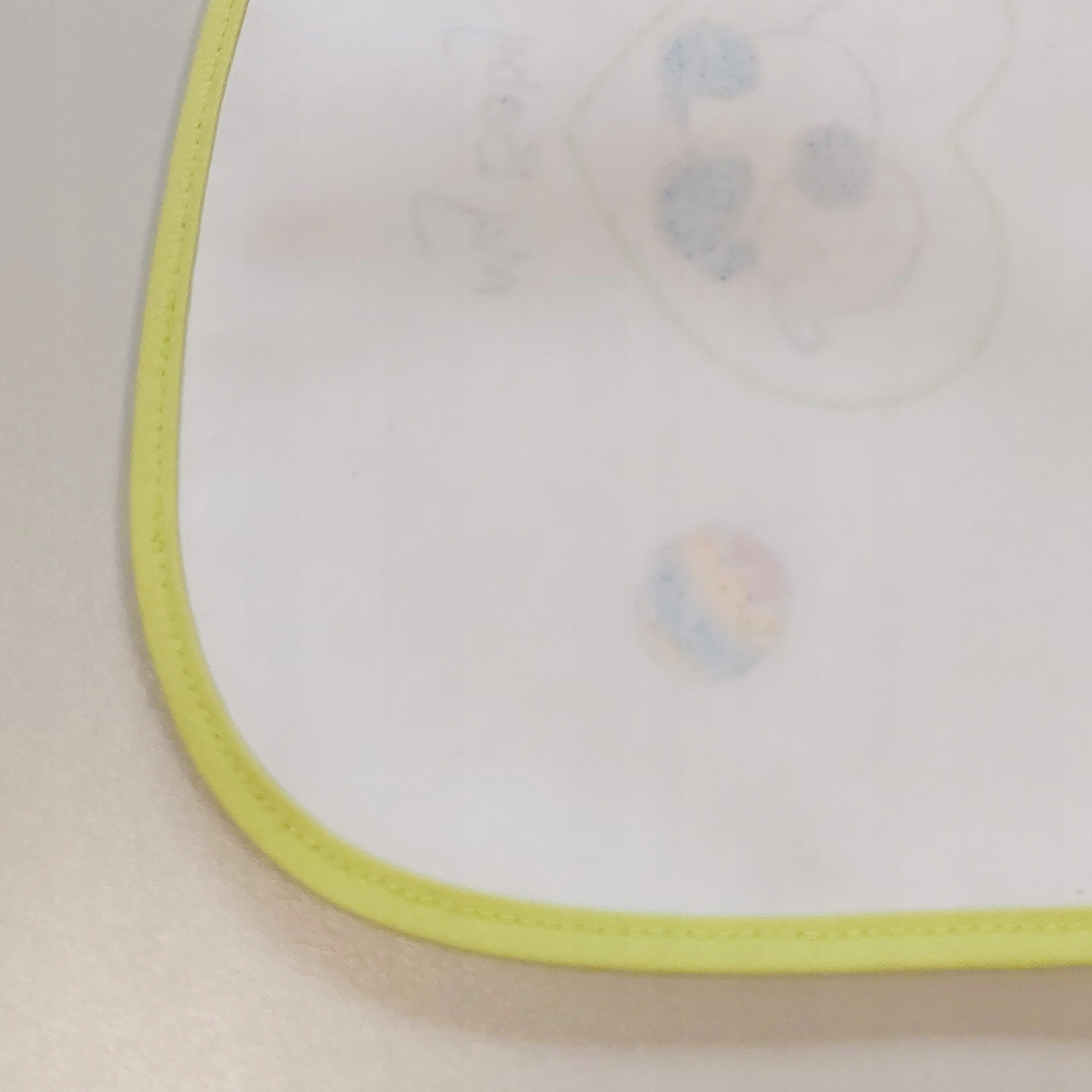 Śliniaki bawełniane na rzep duże wodoodporne 2 pak