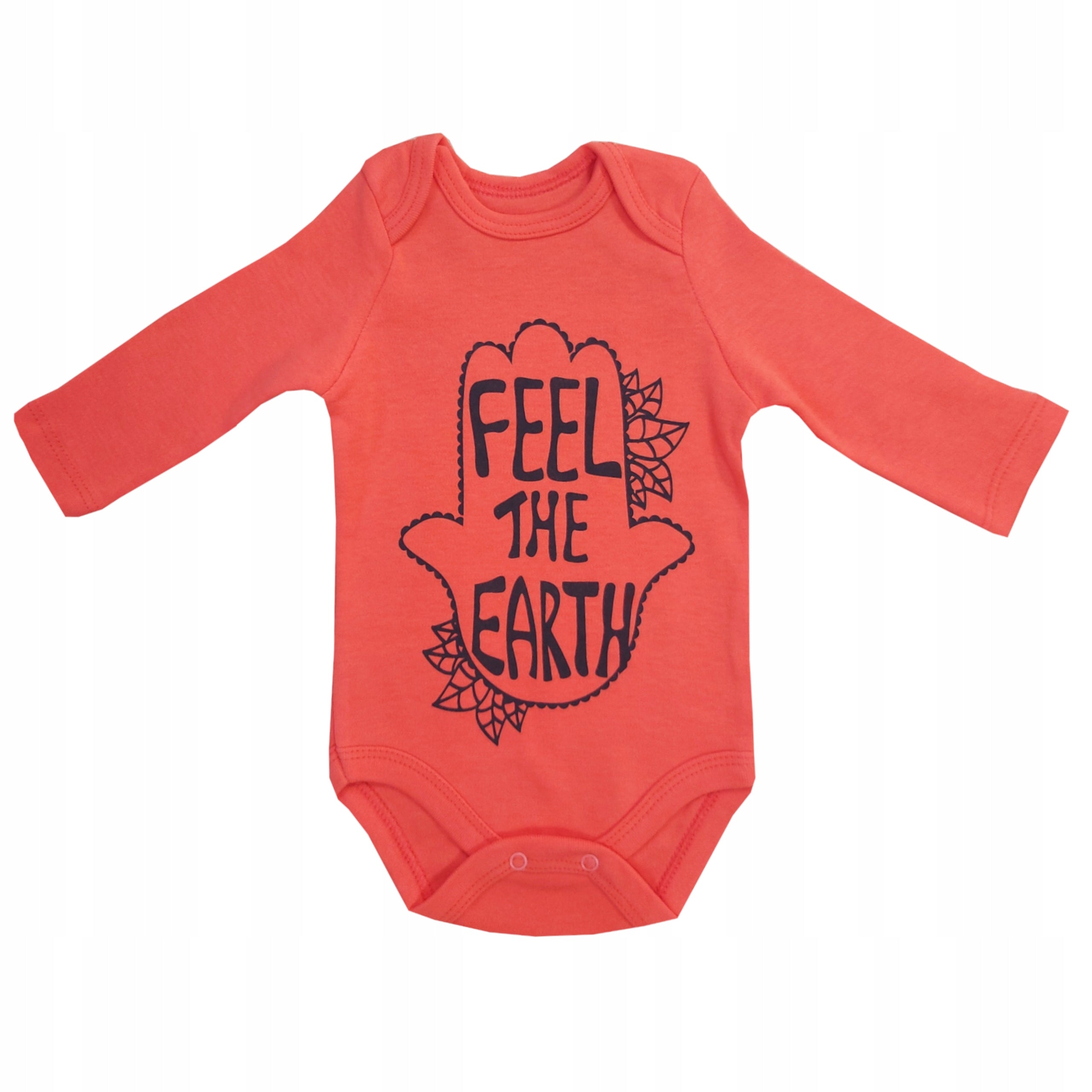 Body niemowlęce długi rękaw bawełna