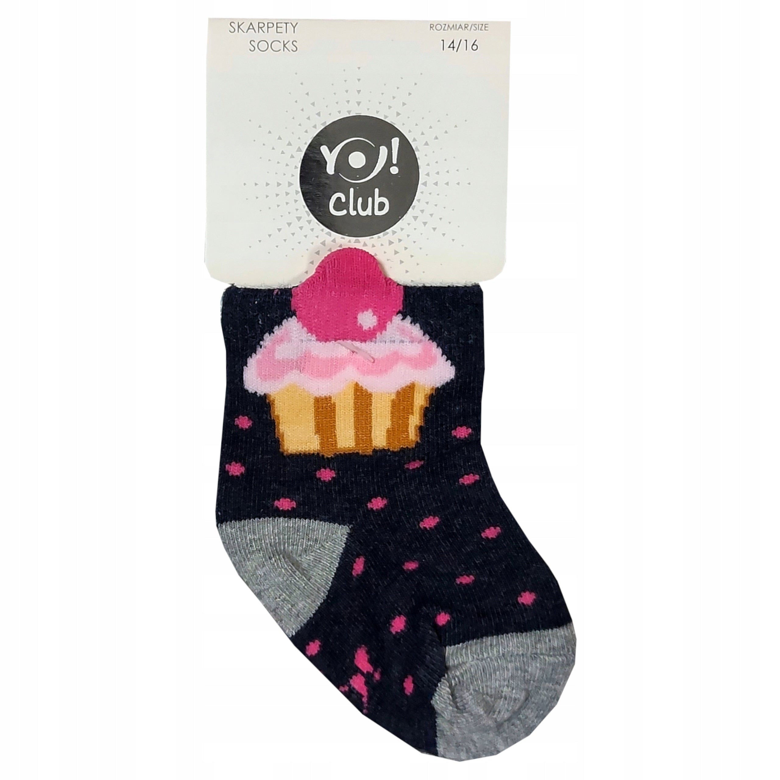 Skarpetki dziewczęce bawełna r.POLSKIE YO!