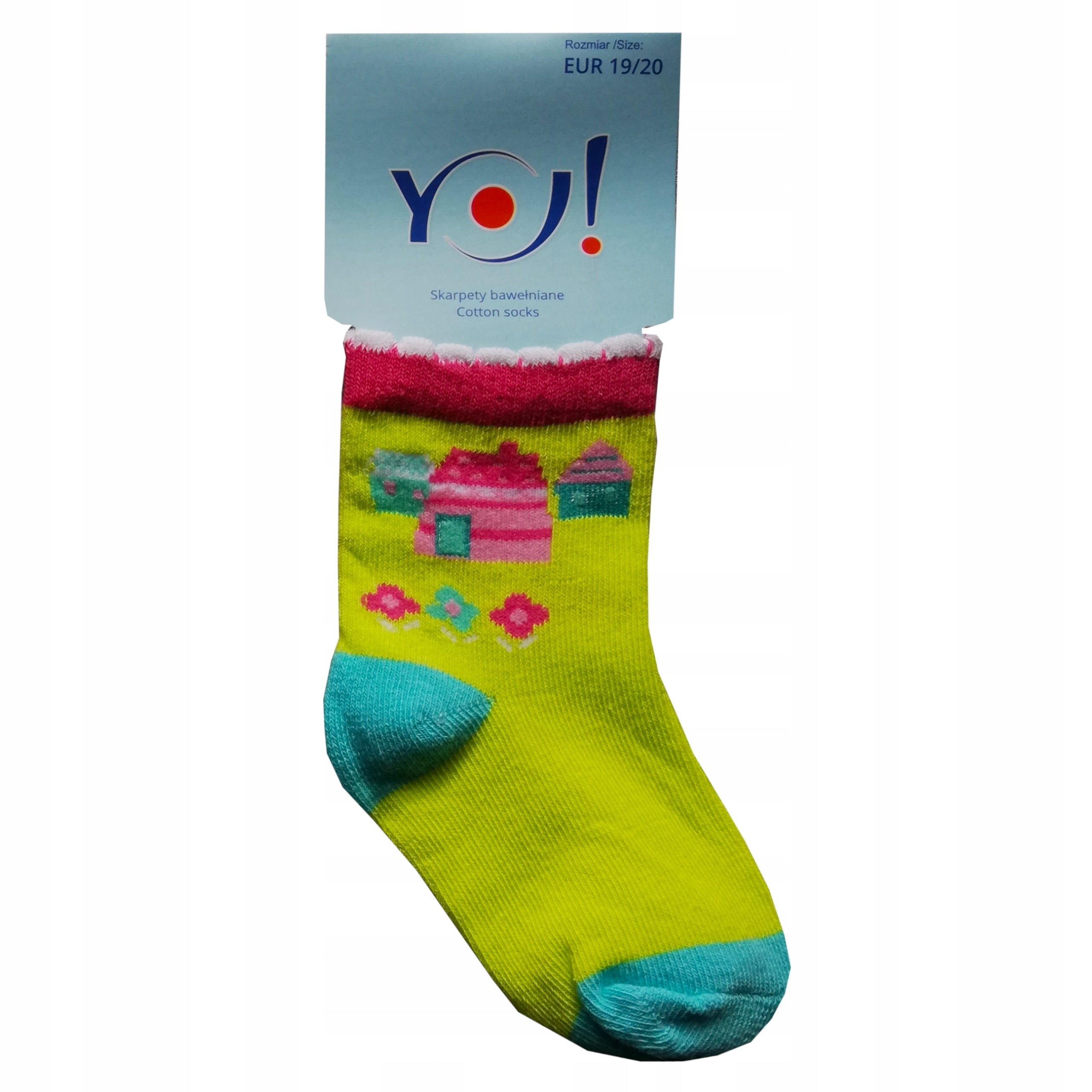 Skarpetki dziewczęce bawełniane 3Pak YO!