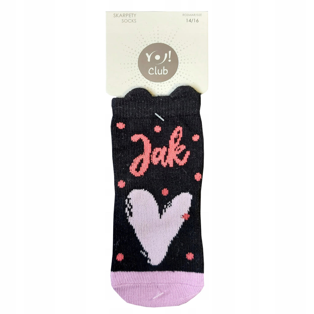 Skarpetki dziewczęce bawełna r.POLSKIE YO!