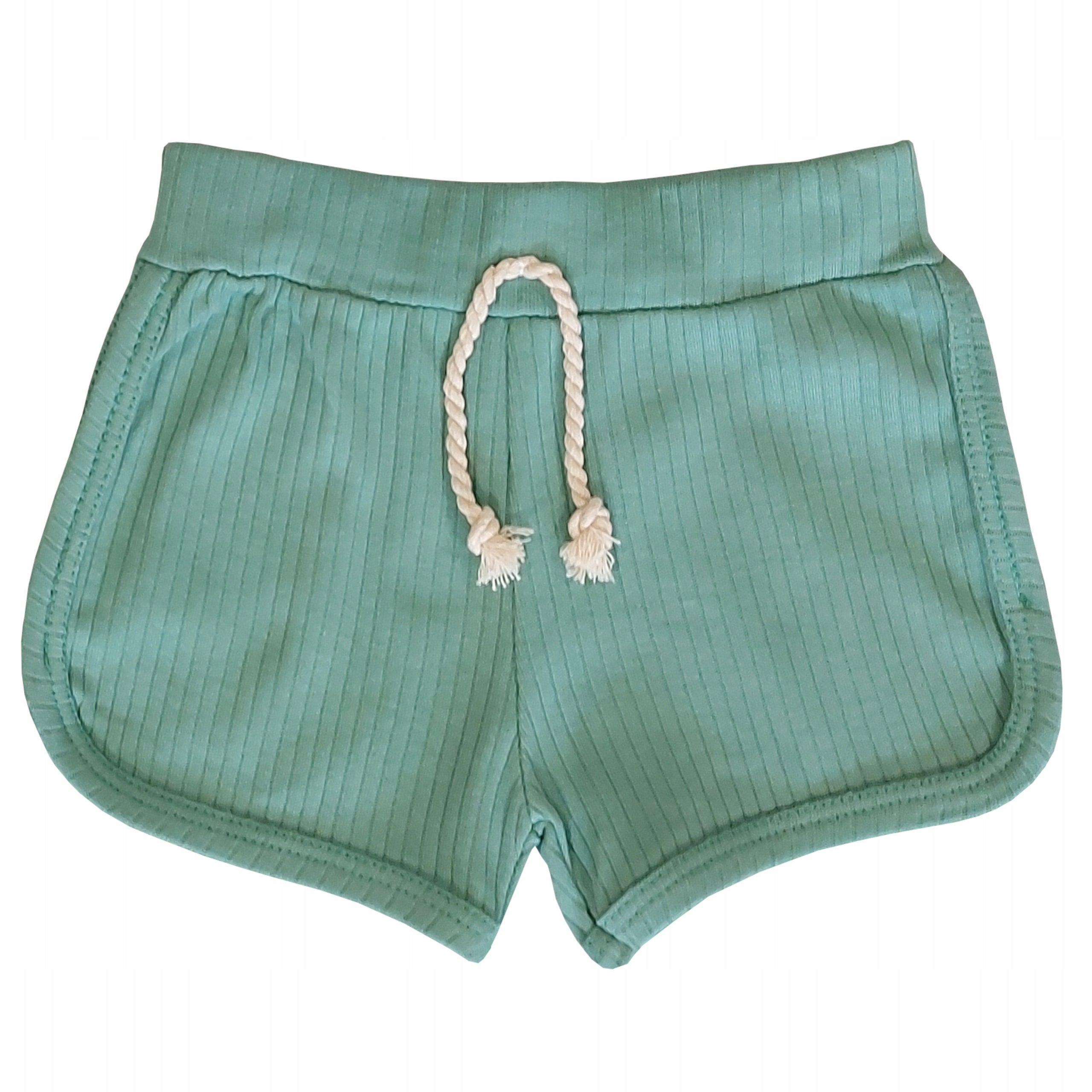 Komplet prążkowany koszulka spodenki 9m