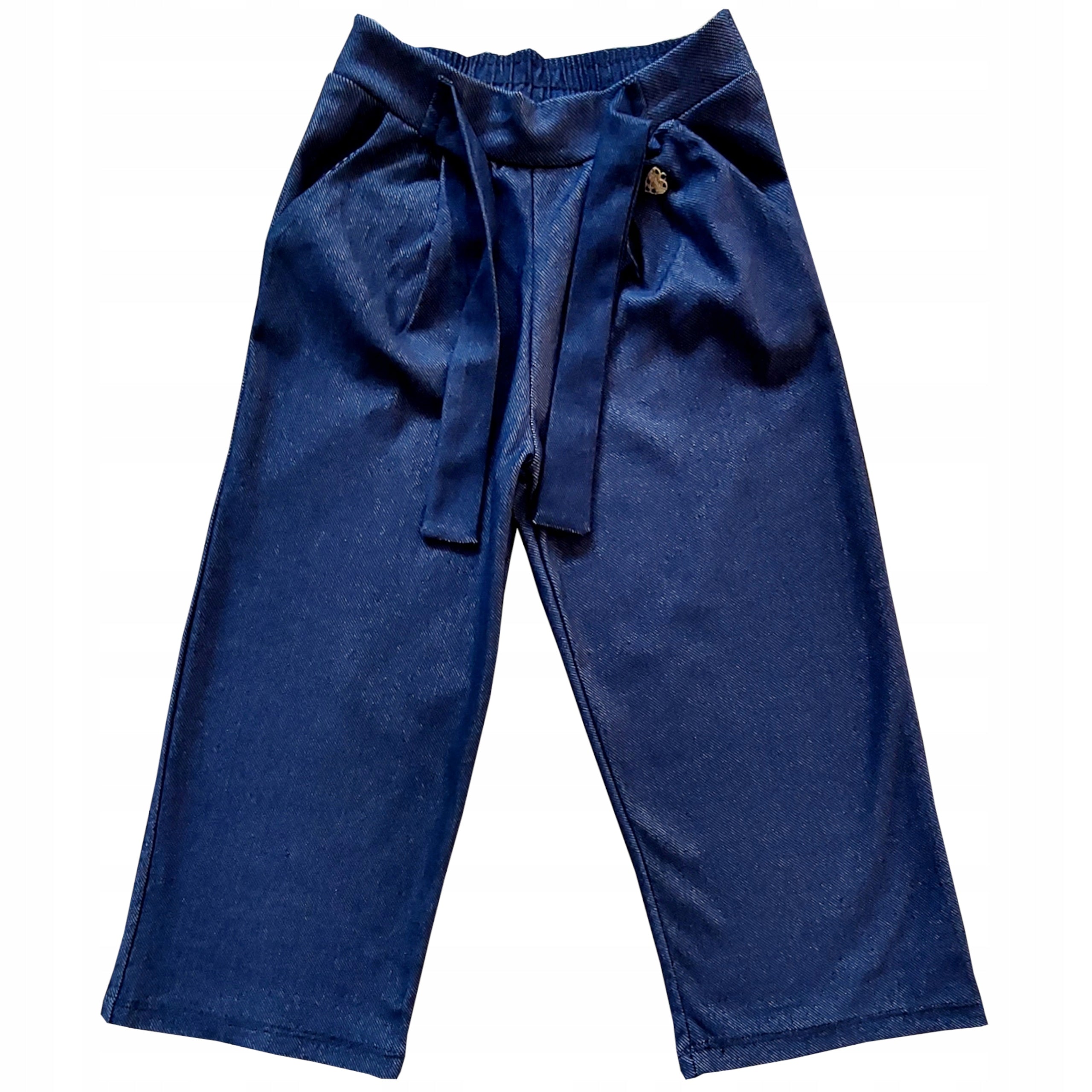 Komplet dziewczęcy bawełna spodnie bluzka L