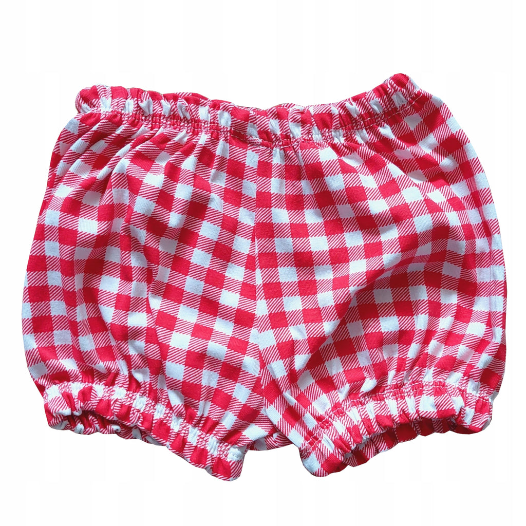 Komplet dziewczęcy koszulka kr rękaw spodenki