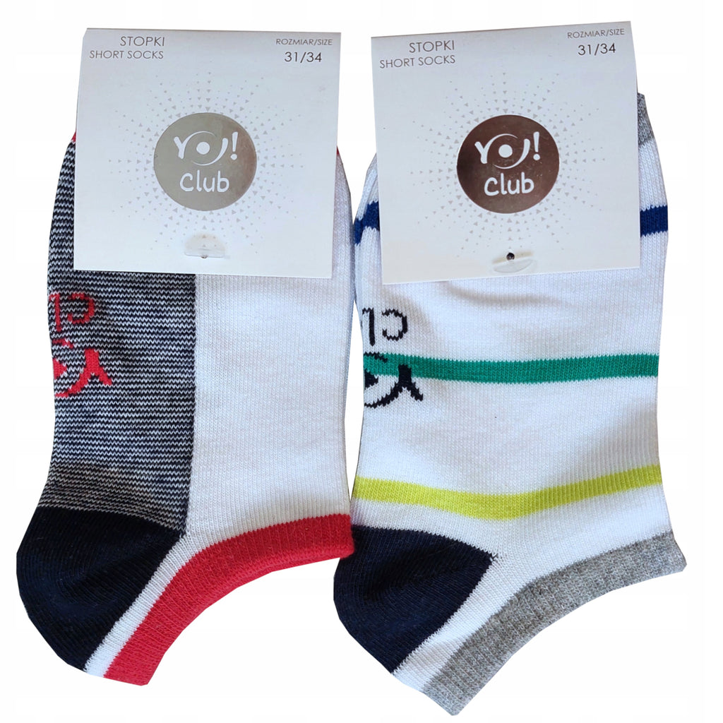 Stopki chłopięce bawełna Polskie YO! 2pak