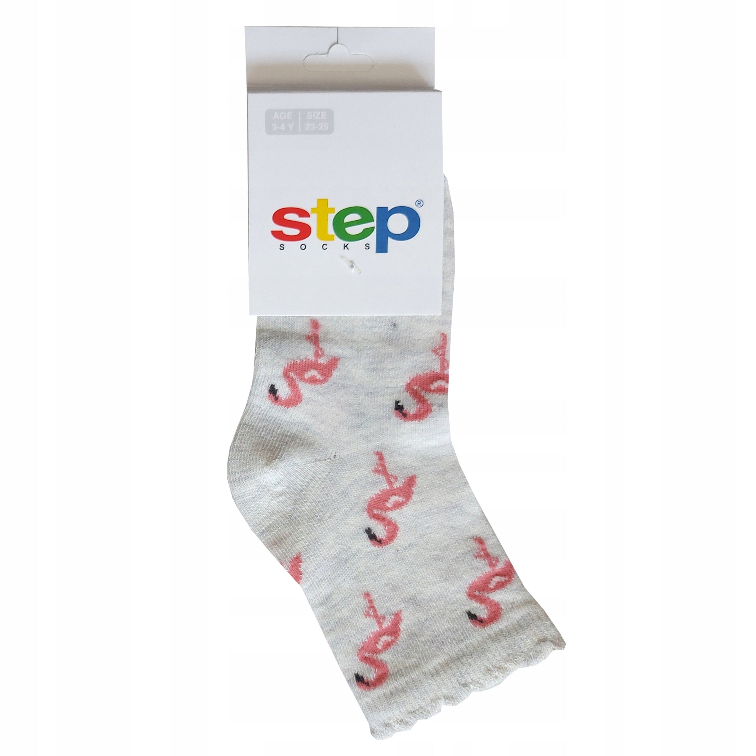 Skarpetki dziewczęce l bawełniane Step