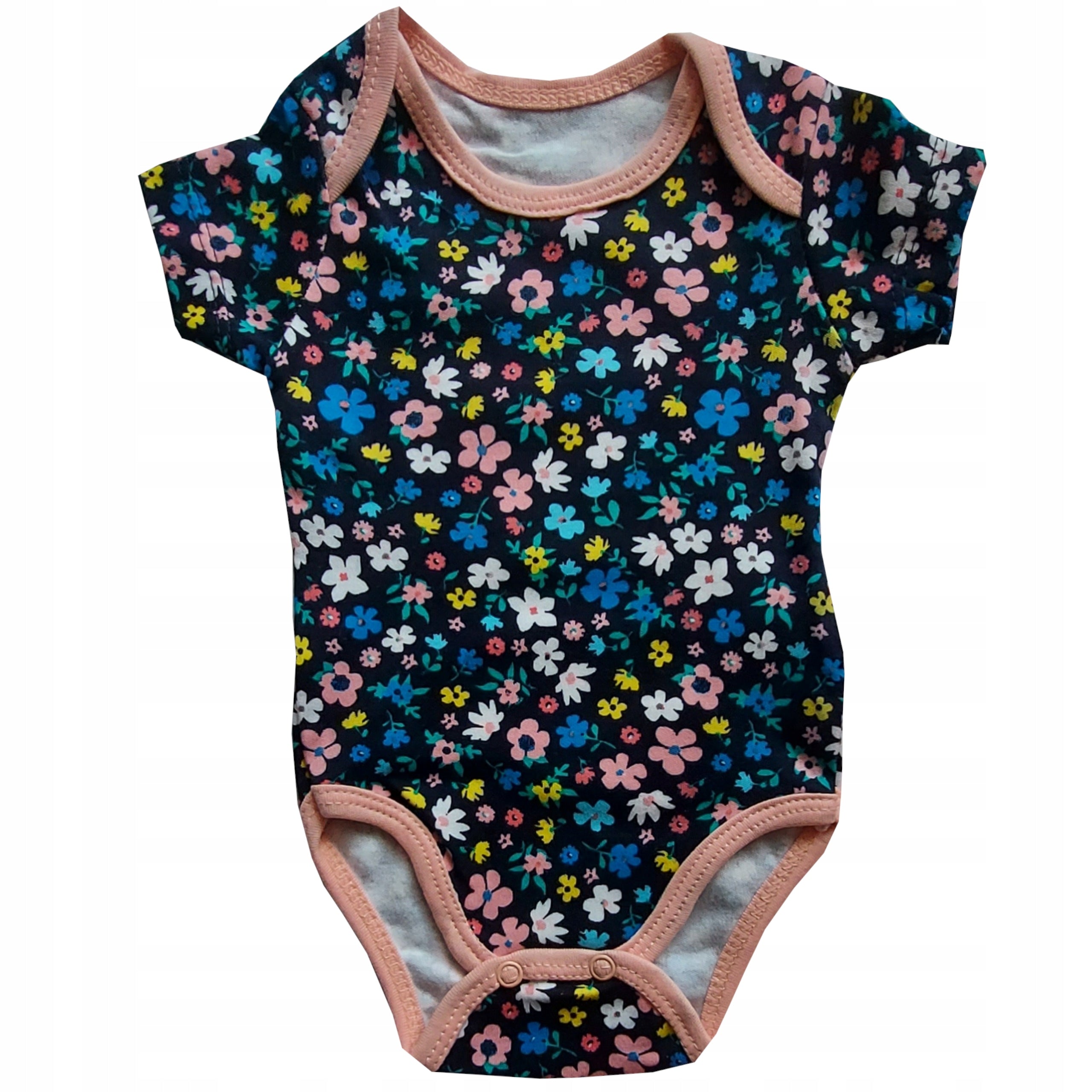 Body r dziewczęce bawełniane kwiatowe 3 m