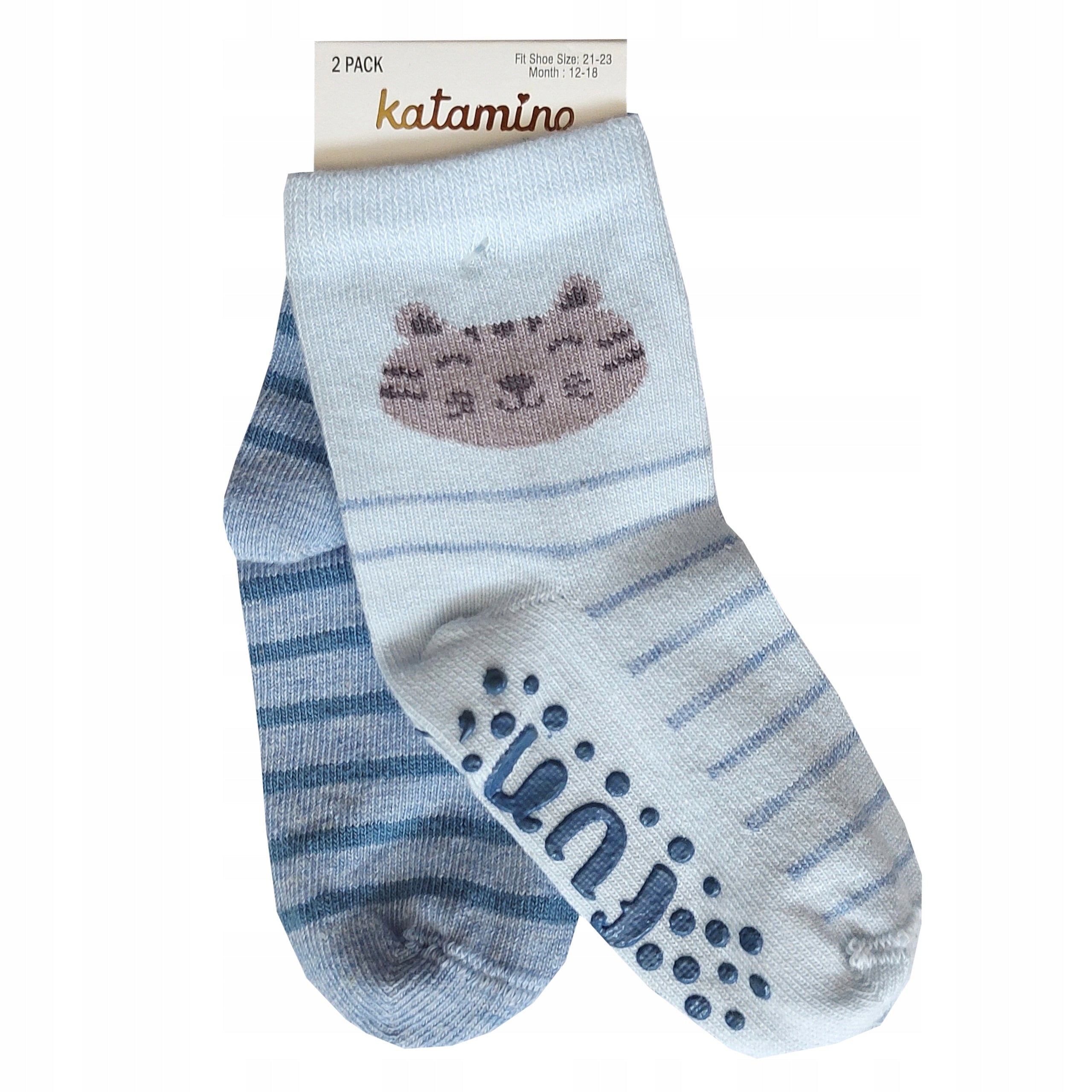 Skarpetki niemowlęce Katamino bawełna 2Pak