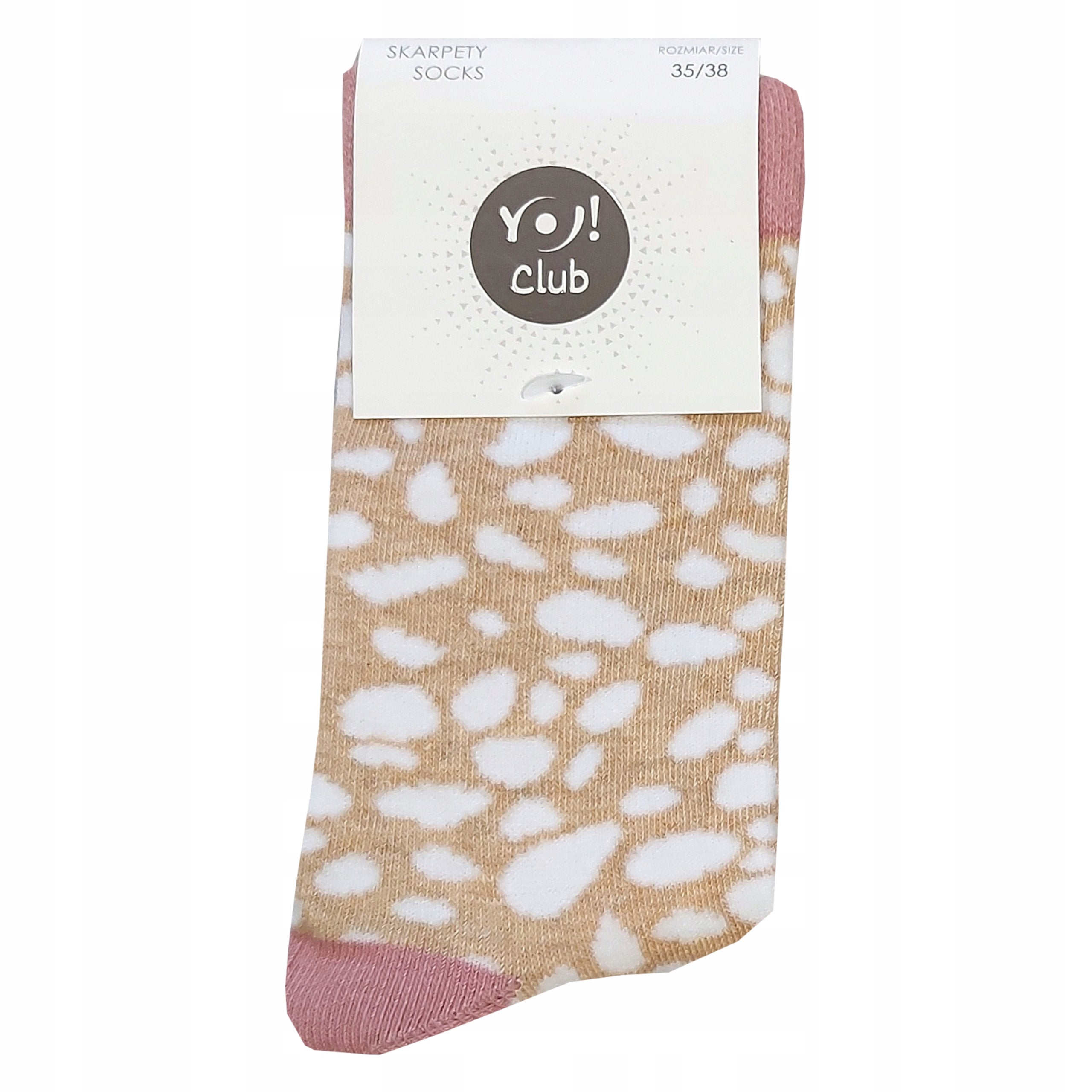 Skarpetki dziewczęce bawełniane YO! 2 pak