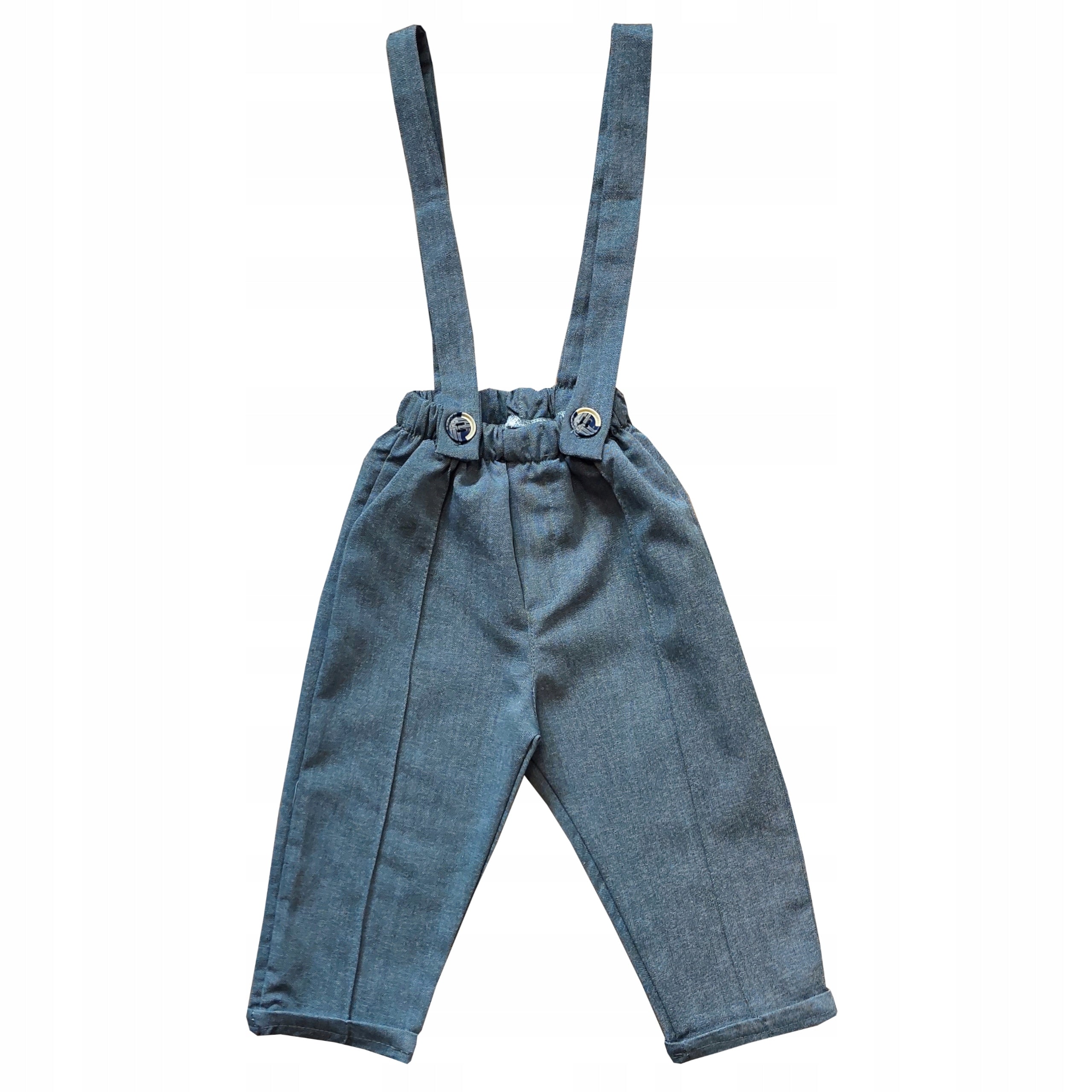 Garnitur 9m chrzest koszula spodnie muszka czapka