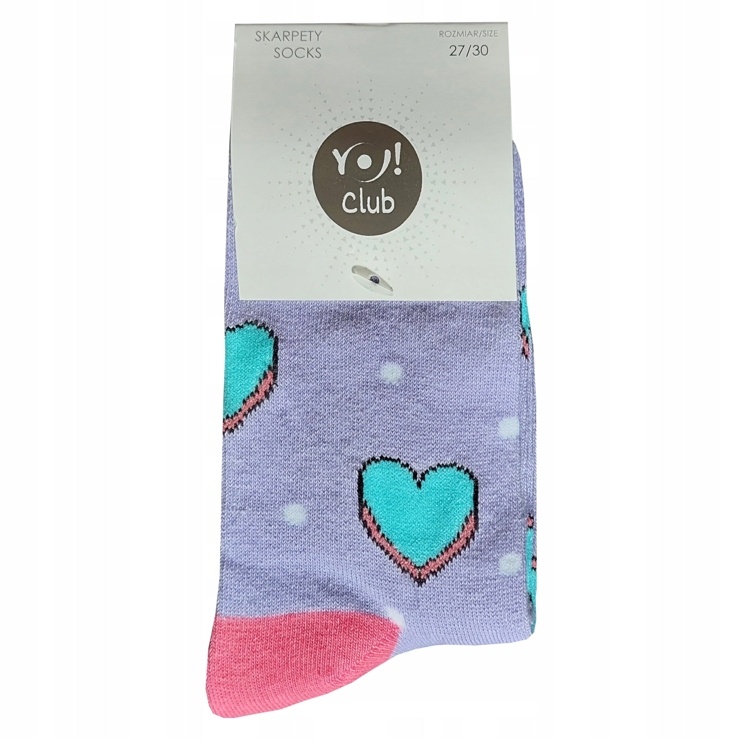 Skarpetki dziewczęce bawełniane YO! 2 pak