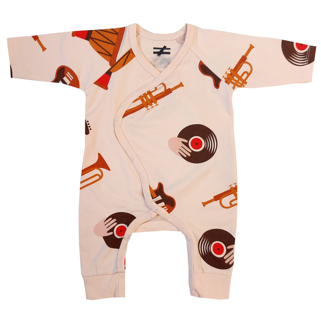 2 pak pajacyk pajac Moi Noi niemowlęcy rozpinany bawełna m