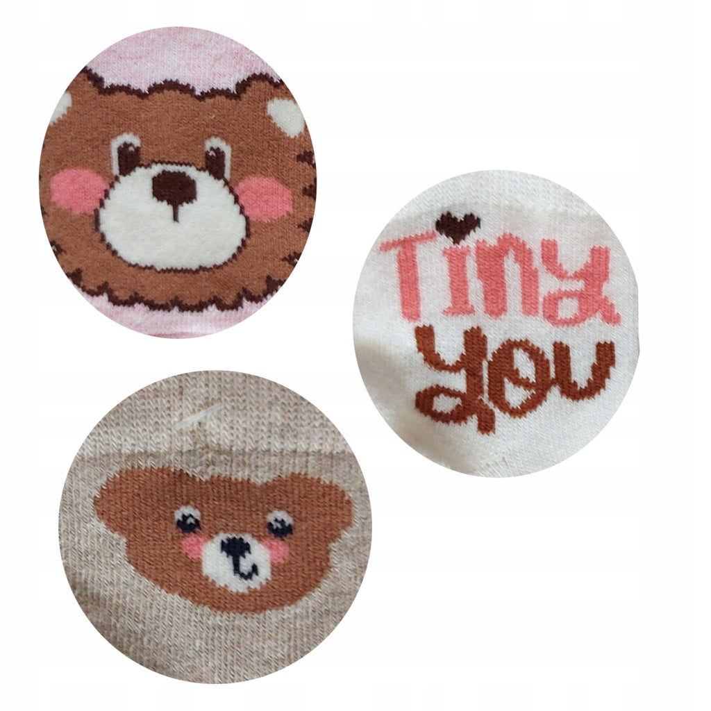 Skarpetki niemowlęce Step bawełniane 3Pak