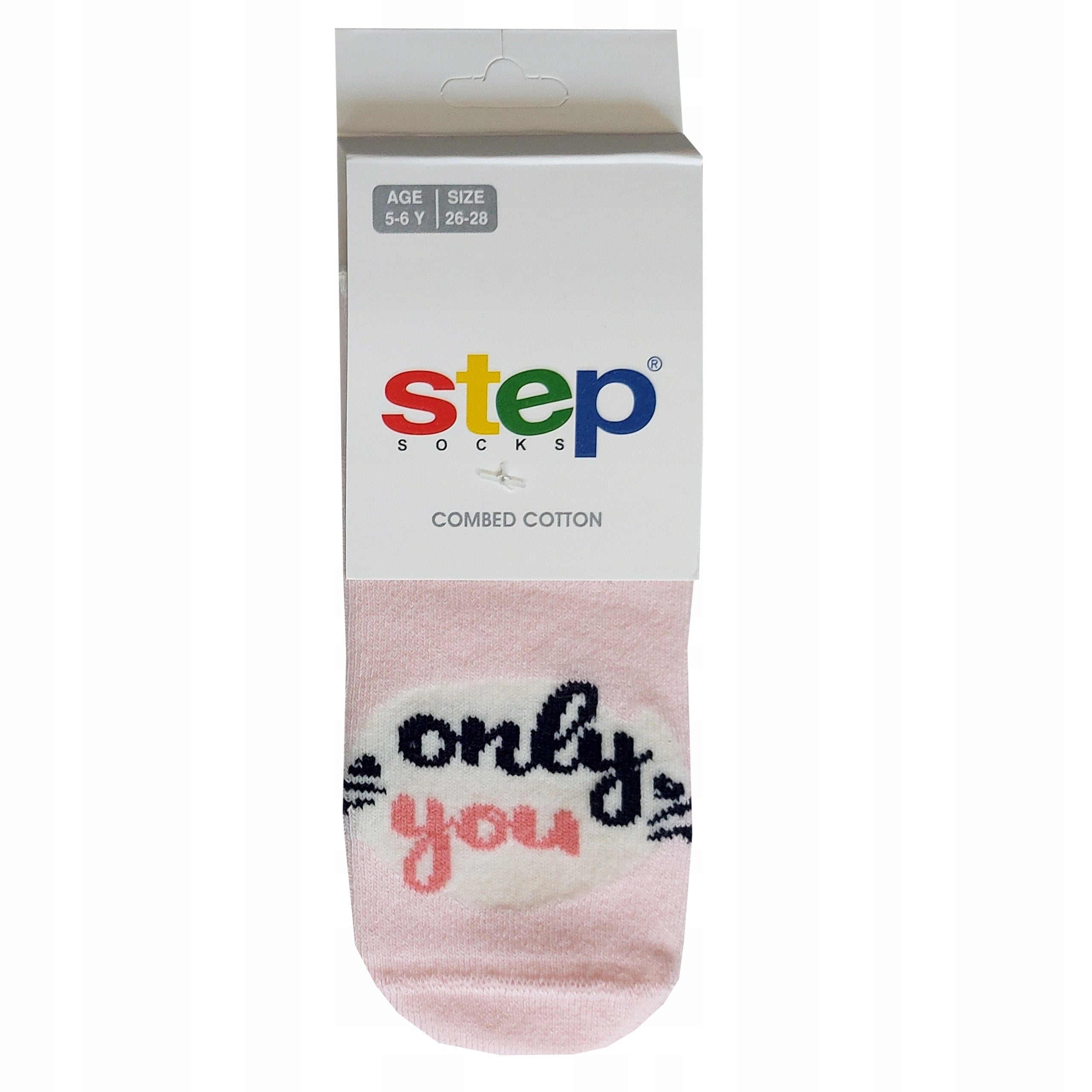 Stopki dziewczęce l bawełniane Step