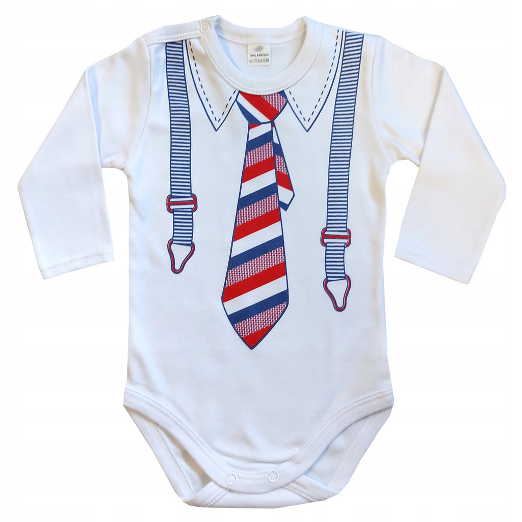 Body bawełniane r74 chłopięce długi rękaw Polskie