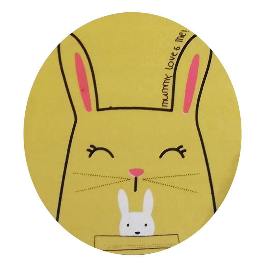 Komplet dziewczęcy bawełna 3cz Króliczek